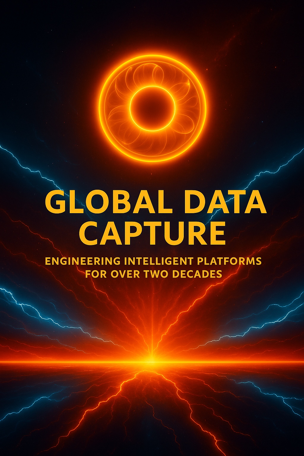 Global Data Capture Energy Core hero image with logo and flare